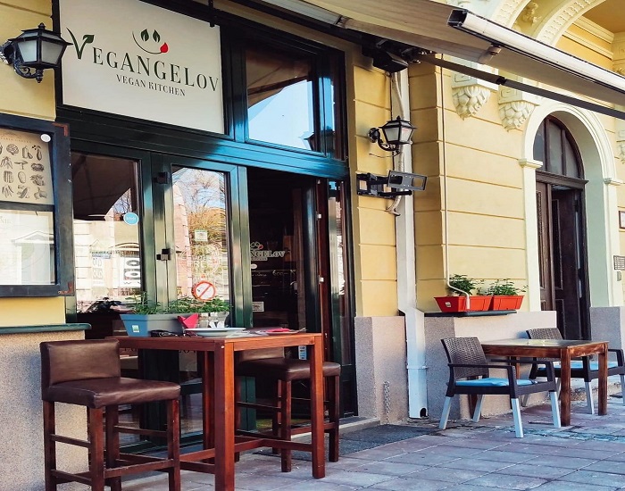 Vegangelov slika restorana